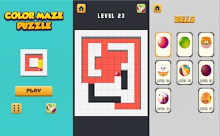 Image Color Maze