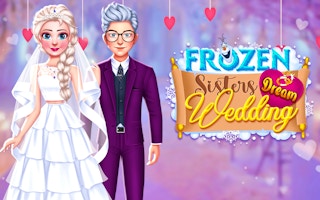Image Frozen Sisters Dream Wedding