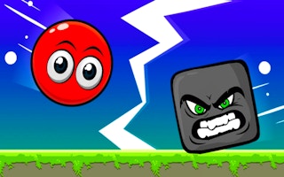 Image Red Ball Rolling