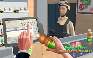 Image Supermarket Manager Simulator