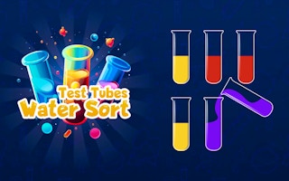 Image Test Tubes. Water Sort